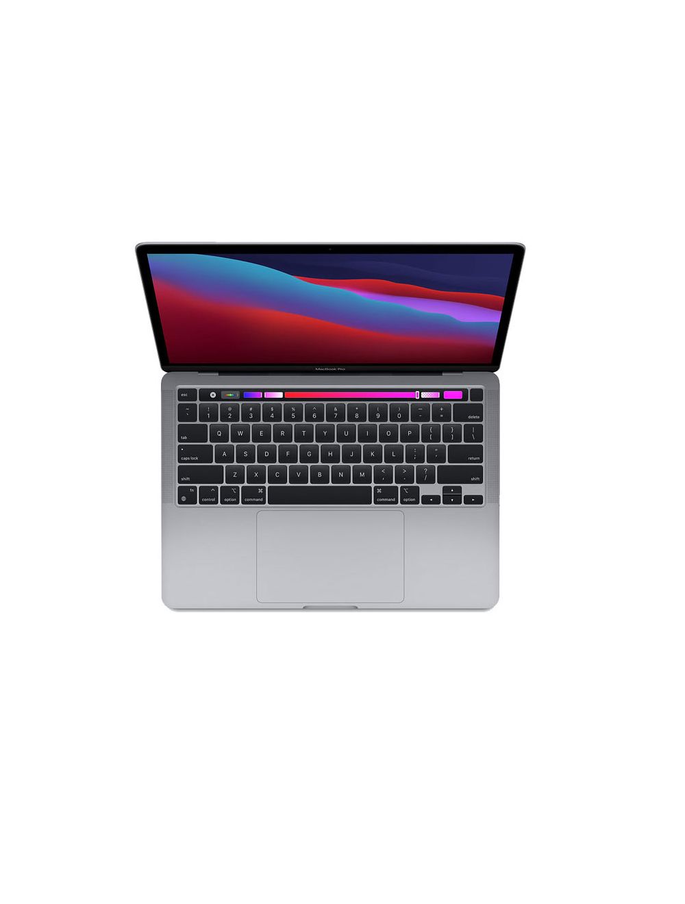 012345 APPLE-MacBook Pro- (Apple M1 chip with 8-core CPU and 8-core GPU - 8GB - 256GBSSD - Apple M1 chip-13.3-inch - MacOS) Space Grey - الصورة 1