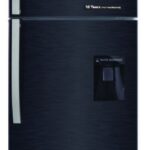 ثلاجة طازجة FNT-D470 YB، 376 لتر أسود
