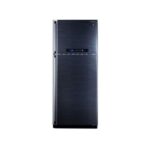 ثلاجة SHARP ثلاجة رقمية بدون صقيع سعة 385 لتر، 2 باب باللون الأسود مع بلازما بلاستيك SJ-PC48A(BK)