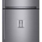 ثلاجة إل جي بدون فروست، 509 لتر، فضي - GN-F722HLHU