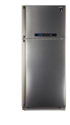 18 ST SHARP Refrigerator Digital No Frost 450 Liter, 2 Doors In Stainless Color With Plasmacluster SJ-PC58A(ST) - الصورة 1
