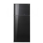 SHARP Refrigerator Inverter Digital No Frost 450 Liter , 2 Glass Doors In Black Color SJ-GV58A(BK)