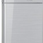 SHARP Refrigerator Inverter Digital No Frost 450 Liter , 2 Glass Doors In Silver Color SJ-GV58G-SL