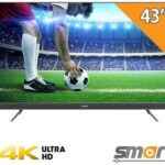 تلفاز سامسونج 43 بوصة 4K فائق الوضوح 4K LED ذكي مع جهاز استقبال مدمج - UA43TU7000UXEG