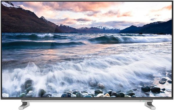 43 مارس 4K Toshiba 43U5865EE 43 Inch Ultra HD LED Smart TV With Built-in Receiver, Black - الصورة 1