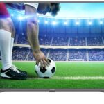 تلفاز تورنيدو 43 بوصة بتقنية LED ذكي عالي الوضوح بالكامل مزود بجهاز استقبال مدمج ومدخلين HDMI ومدخلين فلاش 43ES9500E