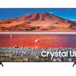 تلفزيون سامسونج 65 بوصة 4K 4K فائق الوضوح LED ذكي مع جهاز استقبال مدمج، أسود - UA65TU7000UXEG