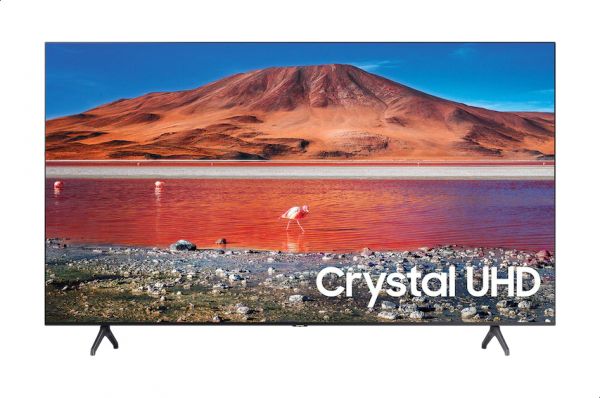 65 4K Samsung 65 Inch 4K Ultra HD Smart LED TV with Built-in Receiver, Black - UA65TU7000UXEG - الصورة 1