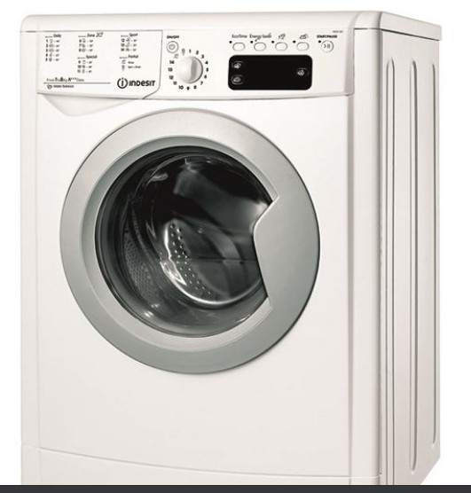 7 in w Indesit Washing Machine 7 Kg 1200 rpm White LED Screen IWE 71251 C ECO EX - Image 1