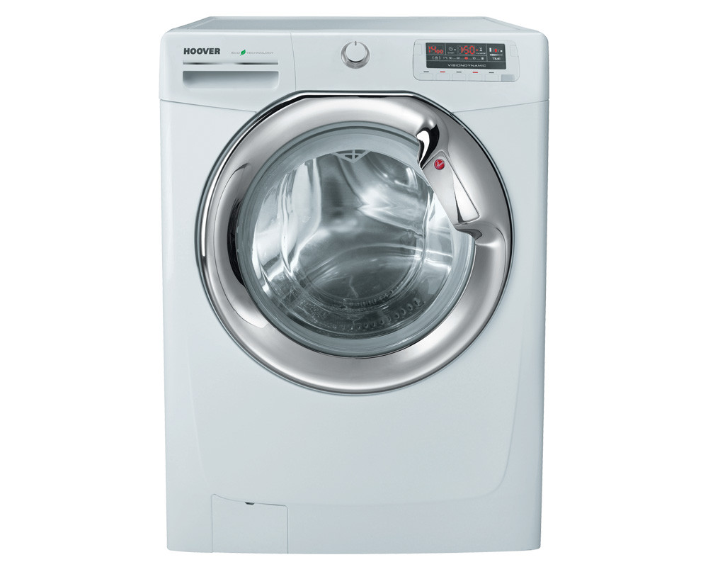 8 fol HOOVER Washing Machine Fully Automatic 8 Kg In White Color DYN8145D2-EGY - الصورة 1