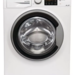 ARISTON WASHING MACHINE 8 KG 1200 RPM DIGITAL WHITE COLOR SILVER DOOR NATIS: RPG 822 S EX