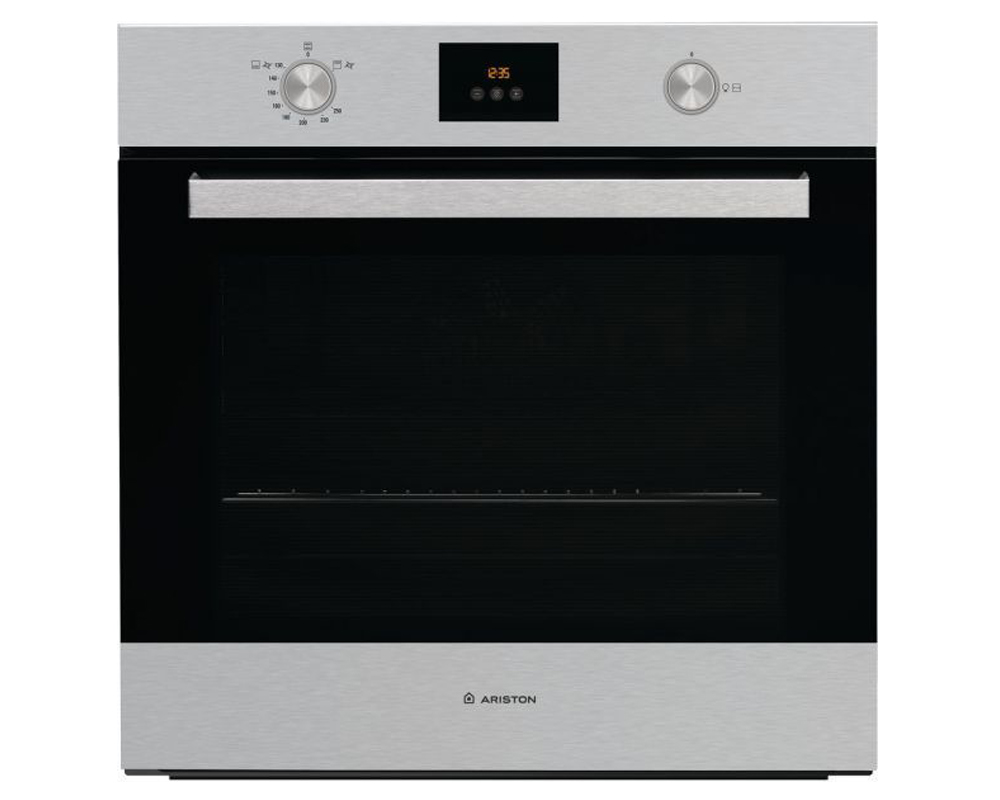 AROVEN60COM SILVER Ariston Built-In Digital Electric Oven With Grill, 71 Litres, Stainless Steel - FA3 841 H IX A - الصورة 1