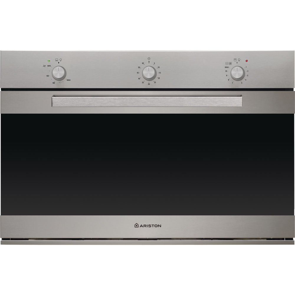 AROVEN90ST Ariston Built In Gas Oven, 105 Liters, Silver - GM5 63 IX A - Image 1
