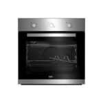 Beko Built-In Gas Oven With Fan Silver/Black BIG22100XC