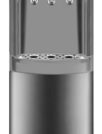 TORNADO Water Dispenser With 3 Faucets and Bottom Bottle In Silver Color WDM-H40ADE-S