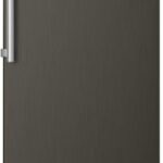 فريش فريش فريزر عميق رقمي مستقيم، بدون ثلاجة، 7 أدراج، أسود - FNU-M300IB