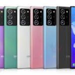 هاتف سامسونج جالاكسي نوت 20 ألترا، هاتف محمول هجين مزدوج الشريحة، 6.9 بوصة، 256 جيجابايت، 8 جيجابايت رامات، 4G LTE، 4500 مللي أمبير