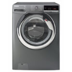 غسالة HOOVER غسالة أوتوماتيكية بالكامل 8 كجم باللون الفضي DXOA38AC3AC3R-EGY