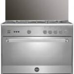 LA GERMANIA Freestanding Cooker 90 x 60 cm 5 Gas Burners In Stainless Steel Color 9C10GUB1X4AWW