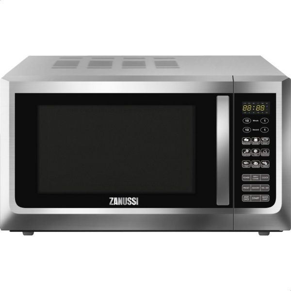 OOO Zanussi ZMW38FMGXA Digital Stainless Steel Microwave, 38 Liters - Silver Black - Image 1