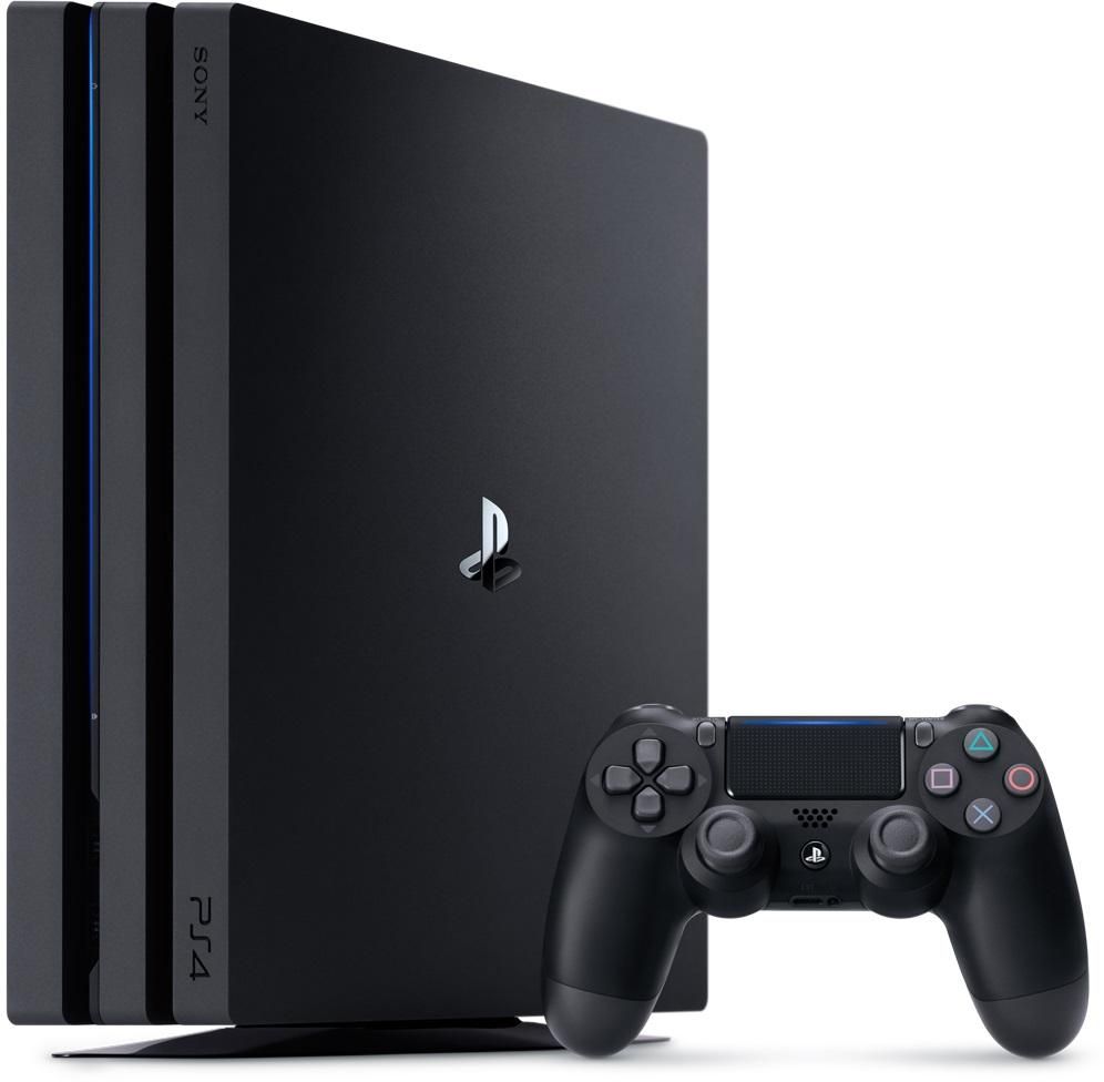 PLS4 Sony Playstation 4 Pro - 1Tb, 1 Controller, Black - Image 1