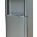 موزع مياه جراند 3 حنفية مع ثلاجة رقمية فضية رقمية WDQ-1195-F