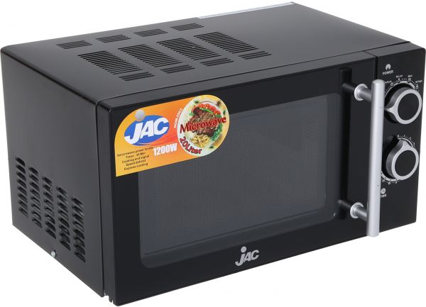 XX Jac NGM-2002 Microwave, 20 Litre - 1200 Watt - Black - Image 1